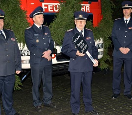 Schlüsselübergabe für das HLF20