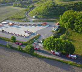Gefahrgutübung der Feuerwehr – GAMS-Regel im Ernstfall trainiert