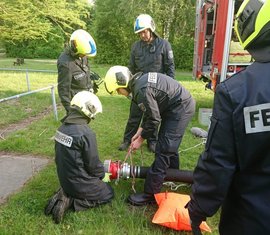 13 neue Truppführer für die Freiwillige Feuerwehr Spremberg