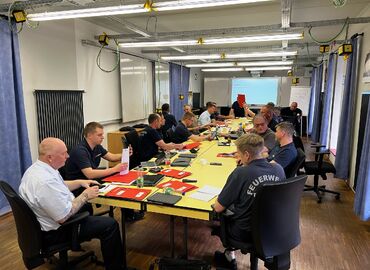 Treffen der Arbeitsgruppe Brandschutzeinheit (BSE) im ABK Forst.