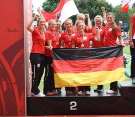 Team Brandenburg 1 bei der Siegerehrung