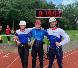 Melvin Noack 100 m Hindernisbahn