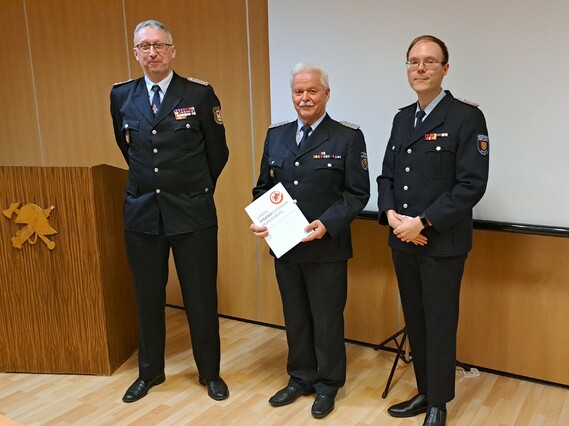 Auszeichnung für Forster Stadtwehrführer