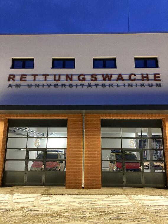 Die neue Rettungswache der Stadt Cottbus