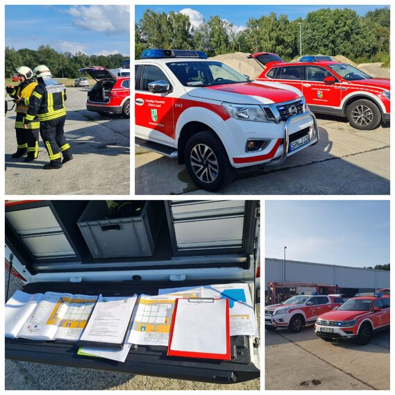 Taktisches Vorgehen ist alles: Dafür sorgen gute Feuerwehrpläne und die Alarmierung von Amtswehrführer und Kreisbrandmeister