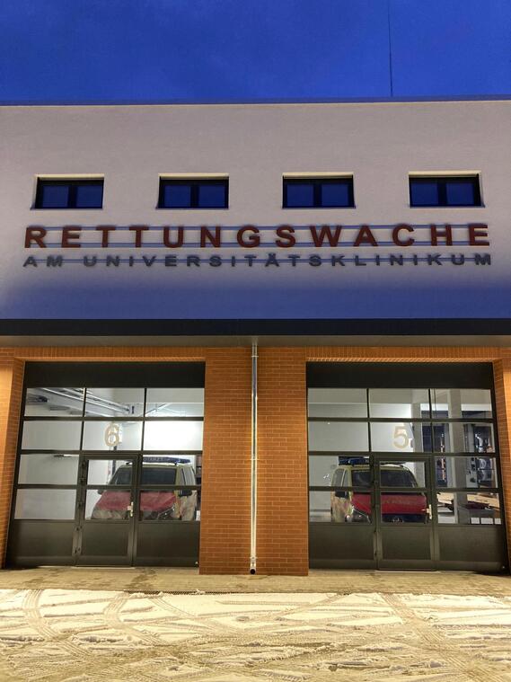 Die neue Rettungswache der Stadt Cottbus