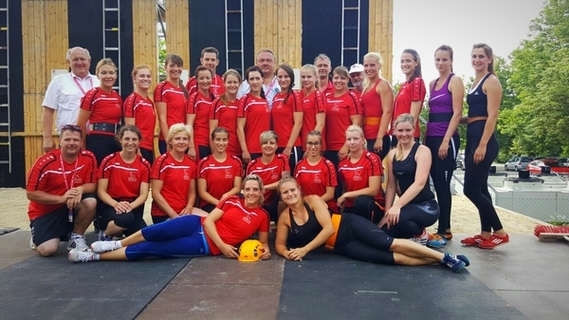 Gruppenfoto der Frauen von Team Brandenburg 1/2