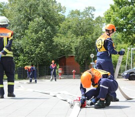 Pilotprojekt Wahlpflichtfach Feuerwehr erfolgreich