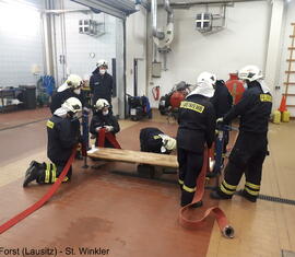 Ausbilungsstart bei der Freiwilligen Feuerwehr Forst (Lausitz)