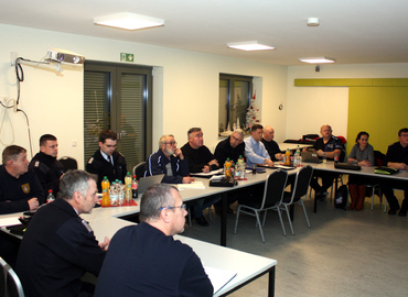 Treffen der Kreisausbilder im Feuerwehrhaus Hänchen
