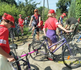 Fahrradtour rund um den See