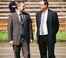 Bürgermeister und Sparkassenchef waren begeistert