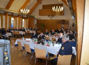 Blick in den Saal des Horner Kruge, wo die Delegierten den Ausführungen und Berichten gespannt folgen.