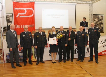 vlnr: Olaf Lalk (LKSPN), Siegmund Rückmann, Werner-Siegwart Schippel, Nancy Fechner, Lars Mudra, Fred Mahro (Bürgermeister Guben), Stefan Kothe, Stefan Grothe