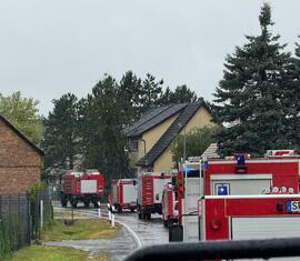 Festumzug der Feuerwehren anlässlich des 100 Jährigen Jubiläum der Feuerwehr Gahry