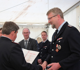 Brandenburger Feuerwehr-Ehrenzeichen in Bronze