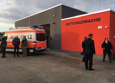 Modern und funktional: Die neue Rettungswache