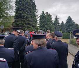 Festumzug anlässlich 90 Jahre FFW Preschen (Amt Döbern Land)