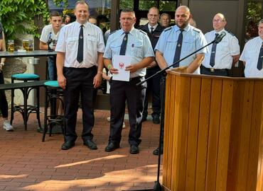 Würdigung von Roland Schulz – für 30 Jahre Treue Dienste