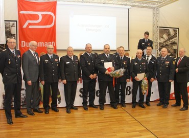 vlnr: Stefan Kothe, Olaf Lalk (LKSPN), Siegmund Rückmann, Daniel Krug (GBM Schenkendöbern), Jörg Fischer, Gerd Osadnik (GBM a.D.), Frank Kalisch, Thomas Richter (stellv. SBM Drebkau), Stefan Kothe, Fred Mahro (Bürgermeister Guben)