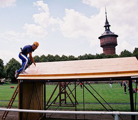 4 x 100m Hindernislauf der Männer