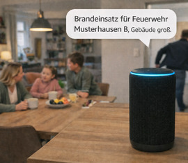 EVI Lausitz -Einsatzvorinformation per Amazon Alexa Sprachassistent