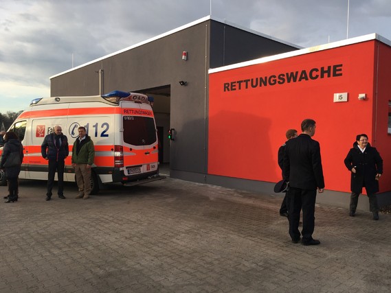 Modern und funktional: Die neue Rettungswache