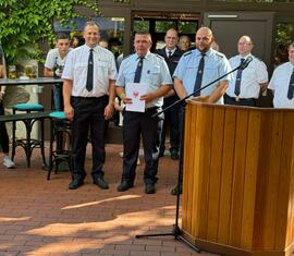 Würdigung von Roland Schulz – für 30 Jahre Treue Dienste