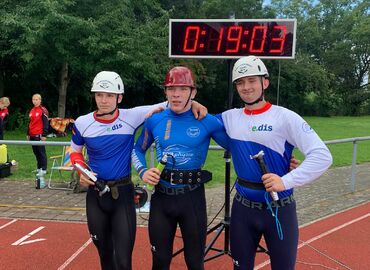 Melvin Noack 100 m Hindernisbahn