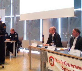 Grußworte von LFV-Präsident Werner-Siegwart Schippel: Der KFV SPN ist einer der aktivsten im Land