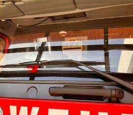 Mobilfunk Rauchmelder Mannschaftskabine HLF Forst