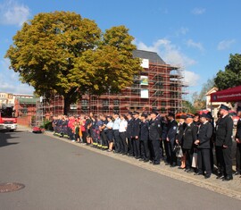 Appell anlässlich 145 Jahre Feuerwehr Forst (Lausitz)