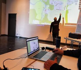 Großübung am Schloss Branitz: Feuer bedroht historisches Kulturerbe