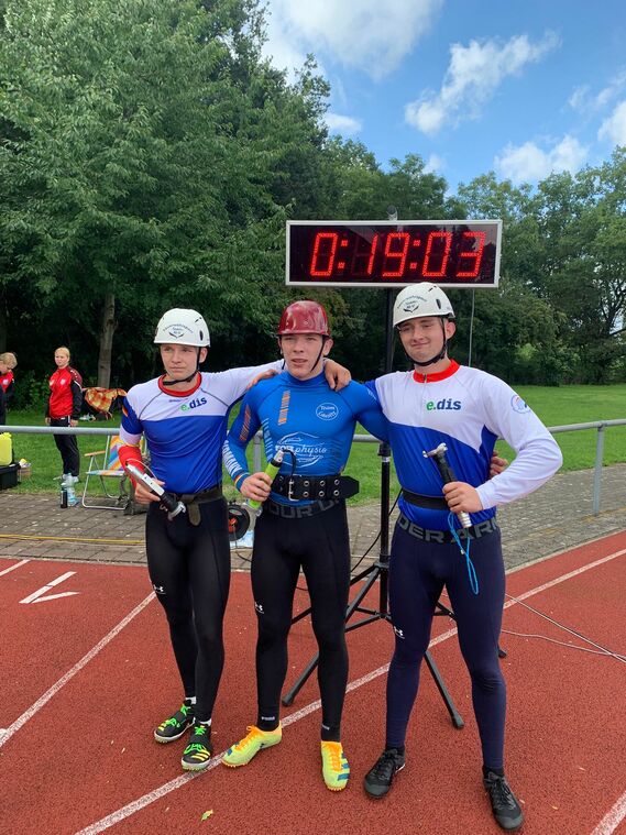 Melvin Noack 100 m Hindernisbahn