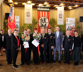 Ehrenzeichen der Landesjugendfeuerwehr in Bronze
