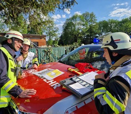 Einsatzübung der Amtsfeuerwehr Peitz