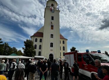 Herbst am Markt in Forst (Lausitz)