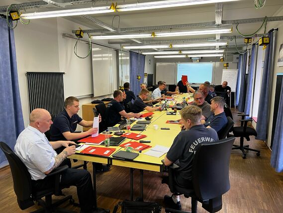 Treffen der Arbeitsgruppe Brandschutzeinheit (BSE) im ABK Forst.