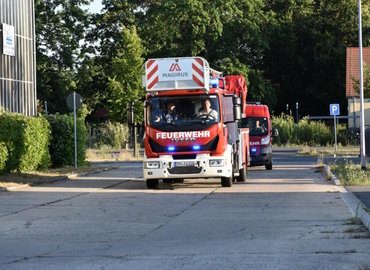 Ankunft in der Eintrachtallee 1a nach 7 Stunden Fahrt