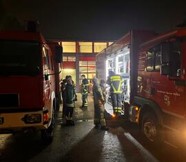 Ausbildungseinheit der Gefahrstoffeinheit in Forst (Lausitz) GH Süd