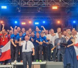 Gesamtsieger bei den Männern im Sportwettkampf – Team Lausitz vor der Thüringenauswahl und dem Team Märkisch-Oderland