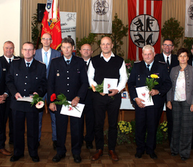 40 Jahre treue Dienste Amt Peitz