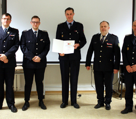 vlnr: Christian Otte (OWF), Max Lehmann (JW), Jan Clausnitzer, René Schulze (KFV), Steffen Theiler (GBM)