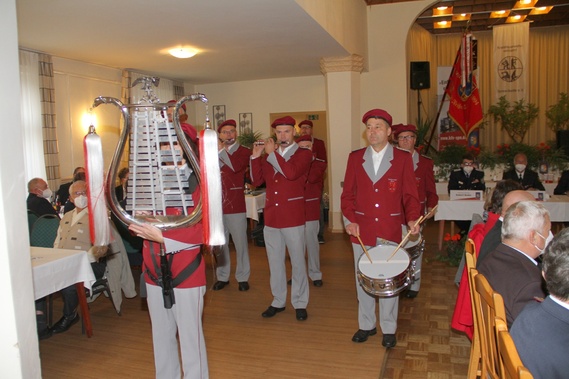 Der Spielmannszug Horno eröffnet traditionell die Veranstaltung.