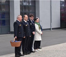 v.l. Werner-Siegwart Schippel, Jörg Specht, Robert Buder, Birgit Zuchold, Frank Kalisch