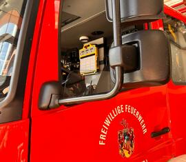 Mobilfunk Rauchmelder Mannschaftskabine HLF Forst