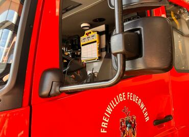 Mobilfunk Rauchmelder Mannschaftskabine HLF Forst