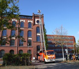 Praktische Prüfung am Kreishaus des Landkreises Spree-Neiße in Forst (Lausitz)