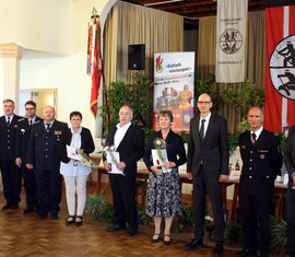 Auszeichnung 40 Jahre Kolkwitz und Döbern-Land