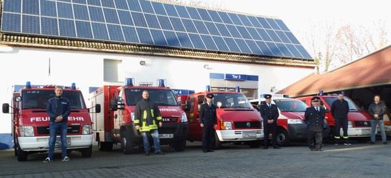 Völlig neu bereift: Die Einsatzfahrzeuge der Feuerwehr Peitz